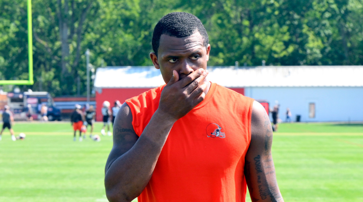 Cleveland Browns quarterback Deshaun Watson